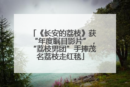 《长安的荔枝》获“年度瞩目影片”，“荔枝男团”手捧茂名荔枝走红毯