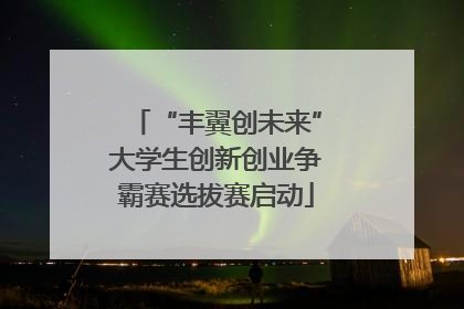 “丰翼创未来”大学生创新创业争霸赛选拔赛启动