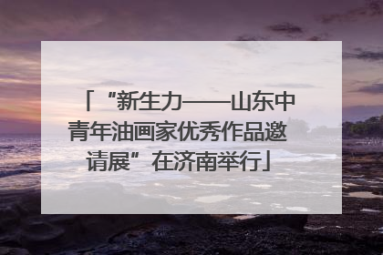 “新生力——山东中青年油画家优秀作品邀请展”在济南举行