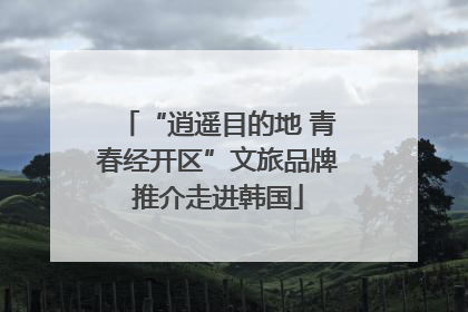 “逍遥目的地 青春经开区”文旅品牌推介走进韩国