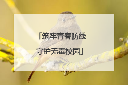 筑牢青春防线 守护无毒校园