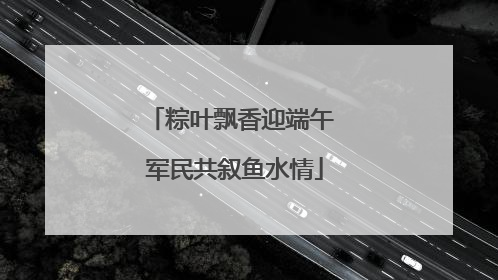 粽叶飘香迎端午 军民共叙鱼水情