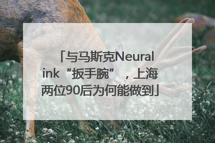 与马斯克Neuralink“扳手腕”，上海两位90后为何能做到