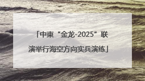 中柬“金龙-2025”联演举行海空方向实兵演练