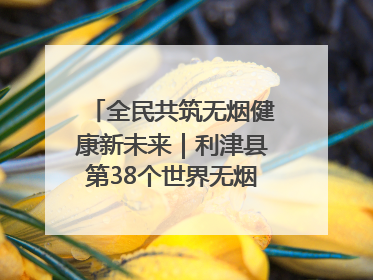 全民共筑无烟健康新未来｜利津县第38个世界无烟日主题活动暨控烟科普宣讲竞赛圆满举行