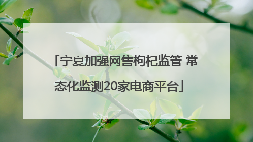 宁夏加强网售枸杞监管 常态化监测20家电商平台