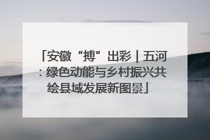 安徽“搏”出彩｜五河：绿色动能与乡村振兴共绘县域发展新图景