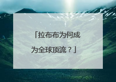 拉布布为何成为全球顶流？