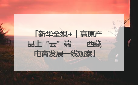 新华全媒+｜高原产品上“云”端——西藏电商发展一线观察