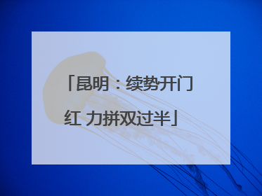 昆明：续势开门红 力拼双过半
