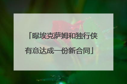曝埃克萨姆和独行侠有意达成一份新合同