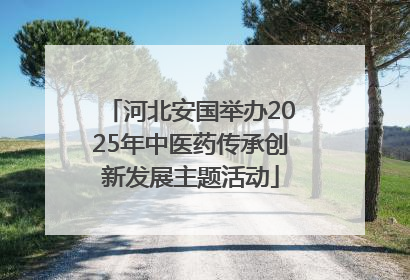 河北安国举办2025年中医药传承创新发展主题活动