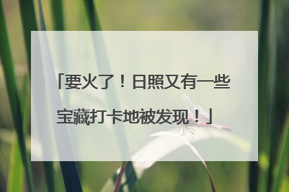 要火了！日照又有一些宝藏打卡地被发现！