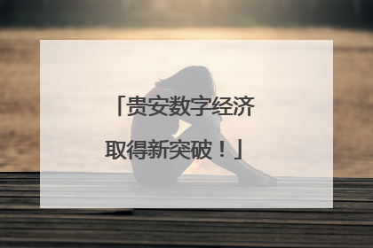 贵安数字经济取得新突破！