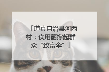 道真自治县河西村：食用菌撑起群众“致富伞”