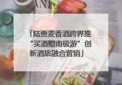 陆贾麦香酒跨界推“买酒赠南极游”创新酒旅融合营销