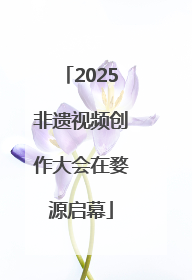 2025非遗视频创作大会在婺源启幕
