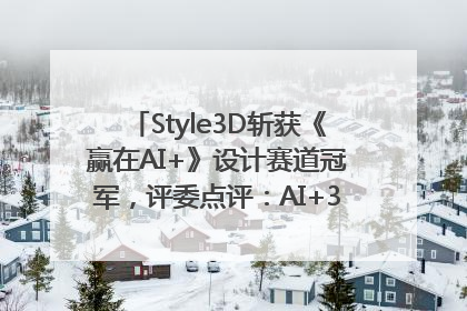 Style3D斩获《赢在AI+》设计赛道冠军，评委点评：AI+3D技术世界第一